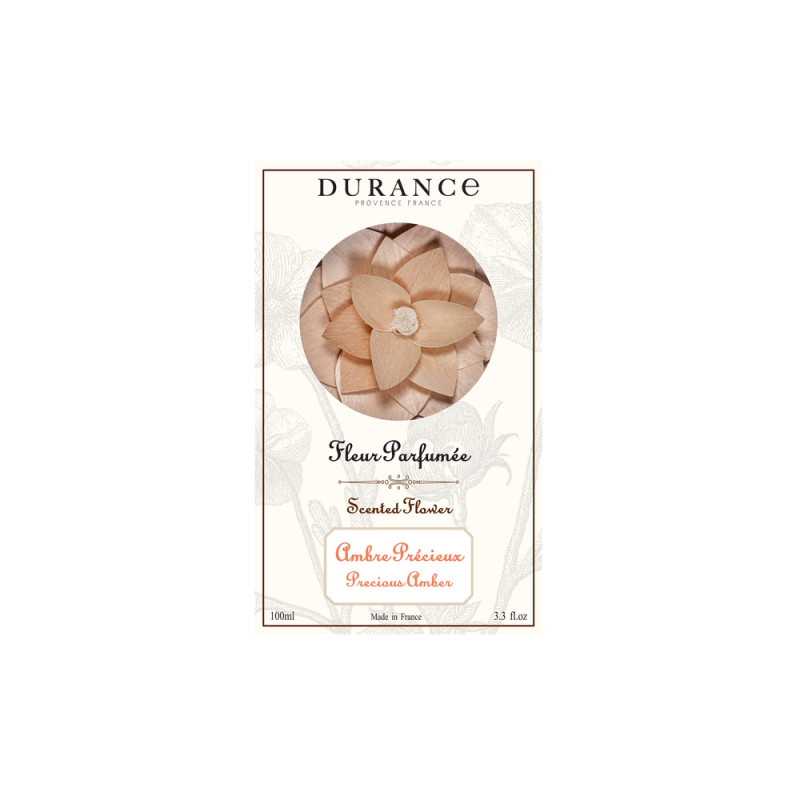 Fleur parfumée - Ambre précieux en bois 100 ml