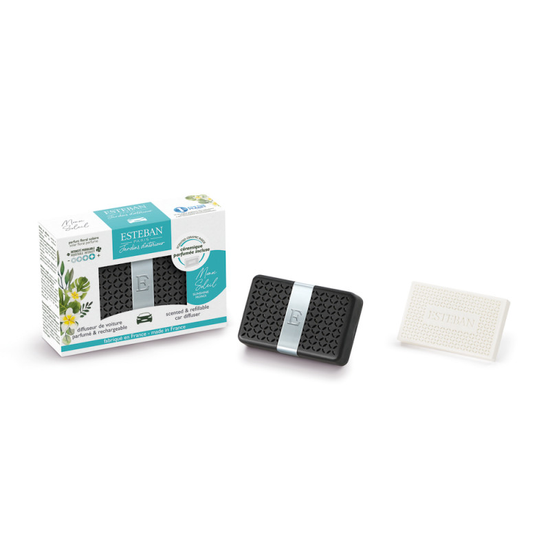 Diffuseur de voiture rechargeable Monoï Soleil