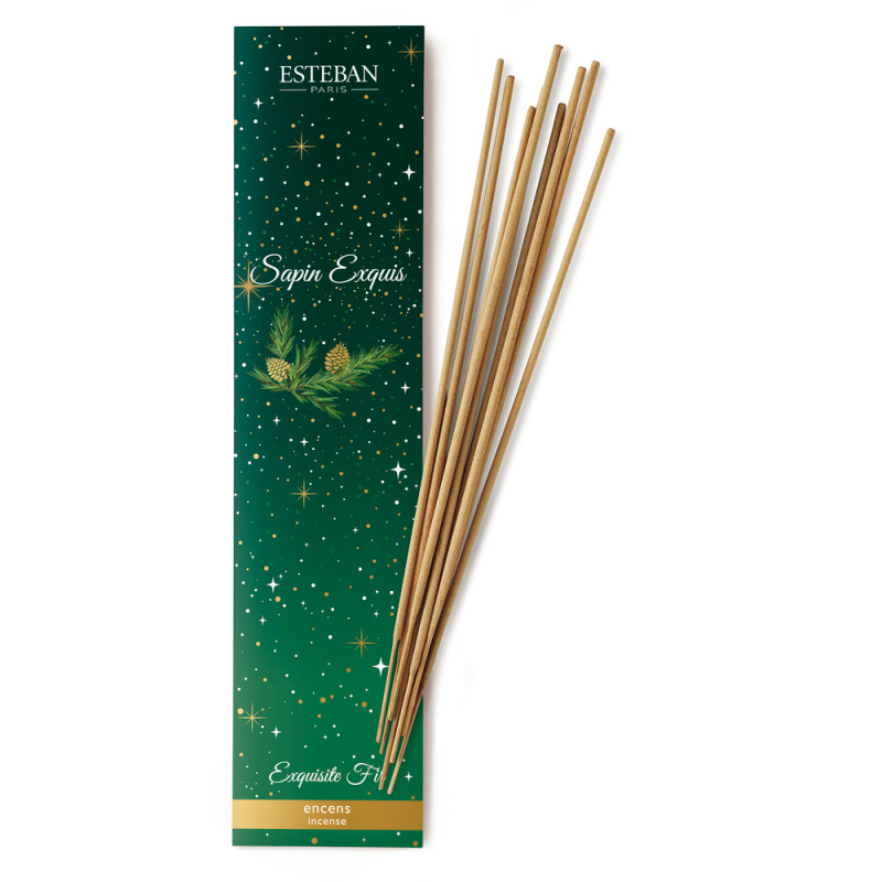 Bâtonnets d'encens, parfum de sapin exquis