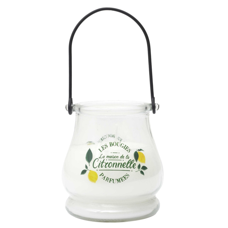 Bougie citronnelle color change - 8,5. H10cm