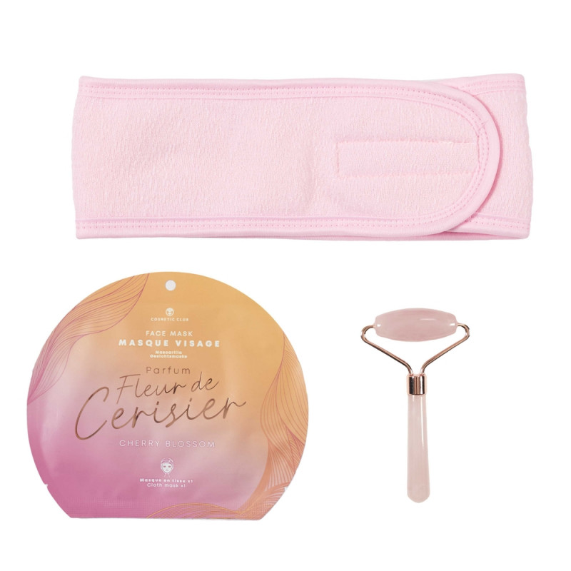 Coffret soin du visage, parfum fleur de cerisier -