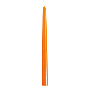 Bougie flambeau 29 cm clementine