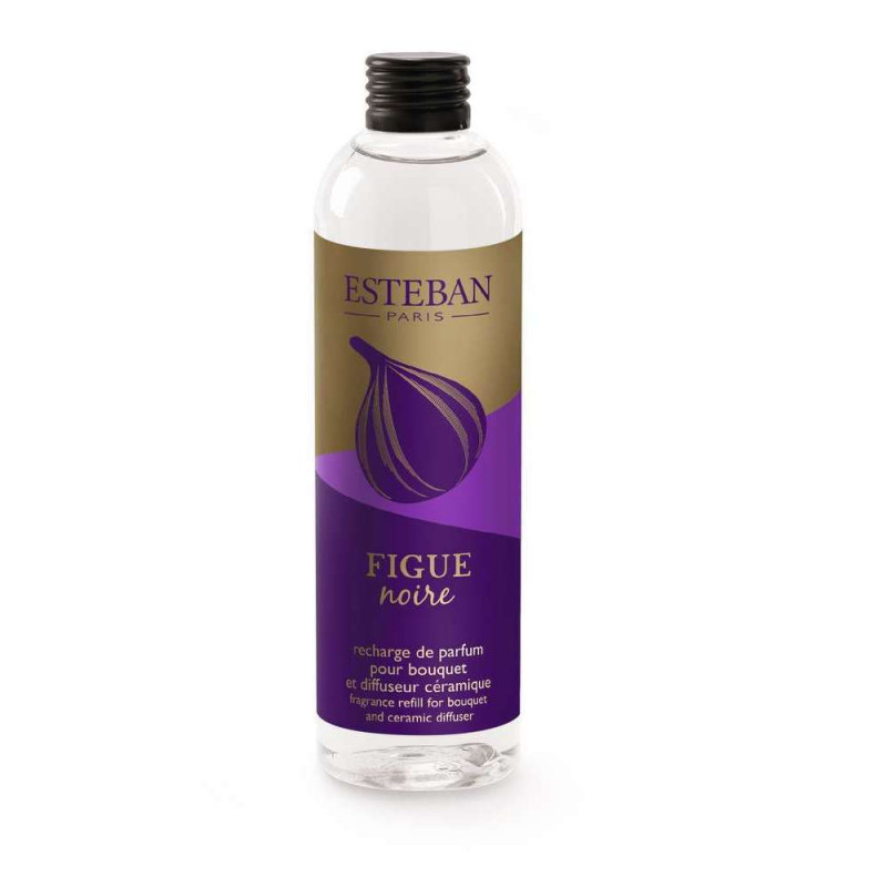 Recharge pour bouquet parfumé Figue noire - flacon