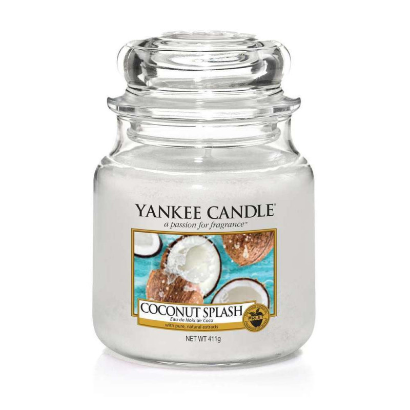 Bougie décorative Eau de noix de coco