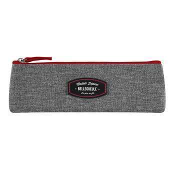 Trousse Bellegueule, 22x7 cm, gris