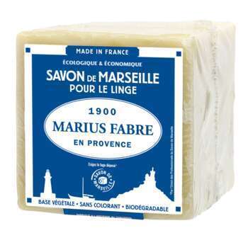 Savon de marseille blanc 200g - marius fabre