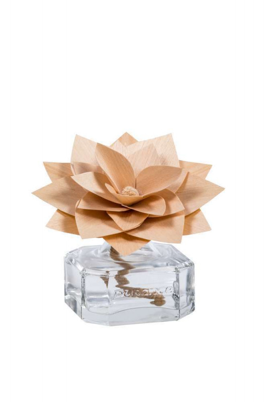 Fleur parfumée en bois parfum Citron Vert - Menthe