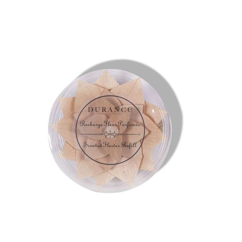 Fleur pour parfum d'intérieur en bois de bouleau