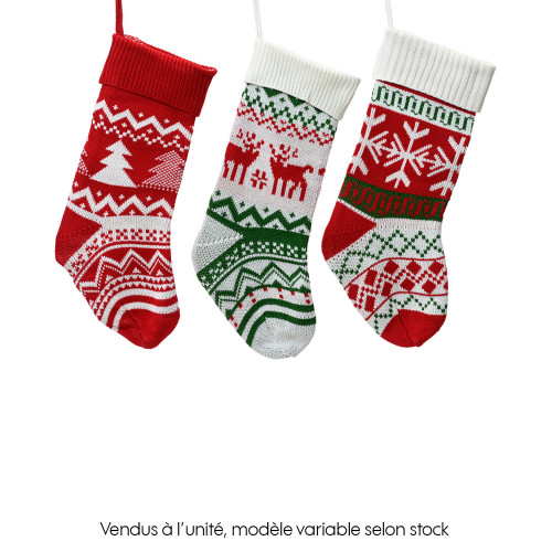 Chaussette polyester H. 53cm