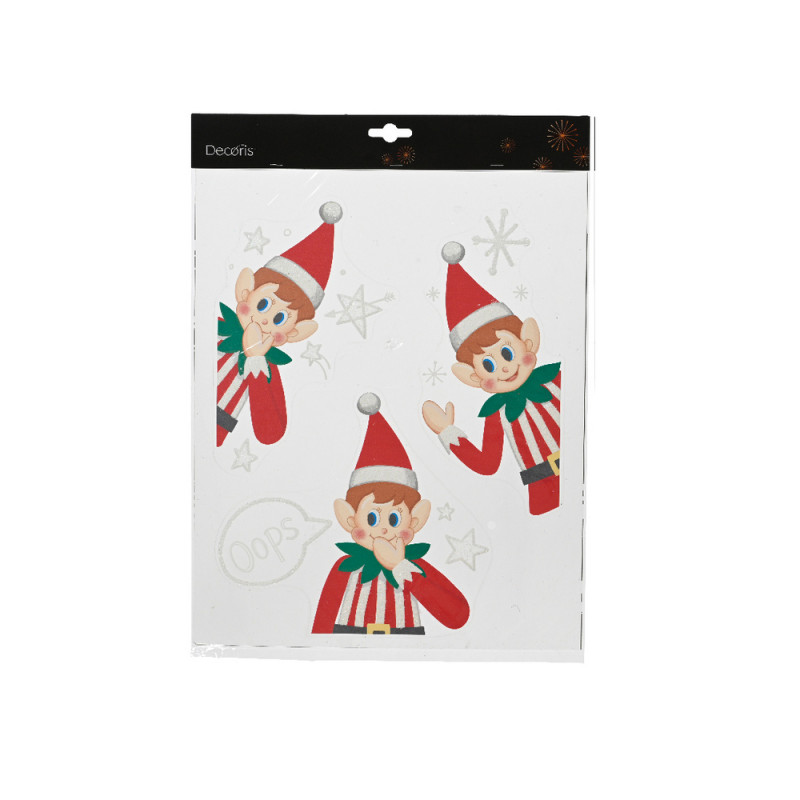 Autocollant plastique rouge 28. 5X34. 5cm