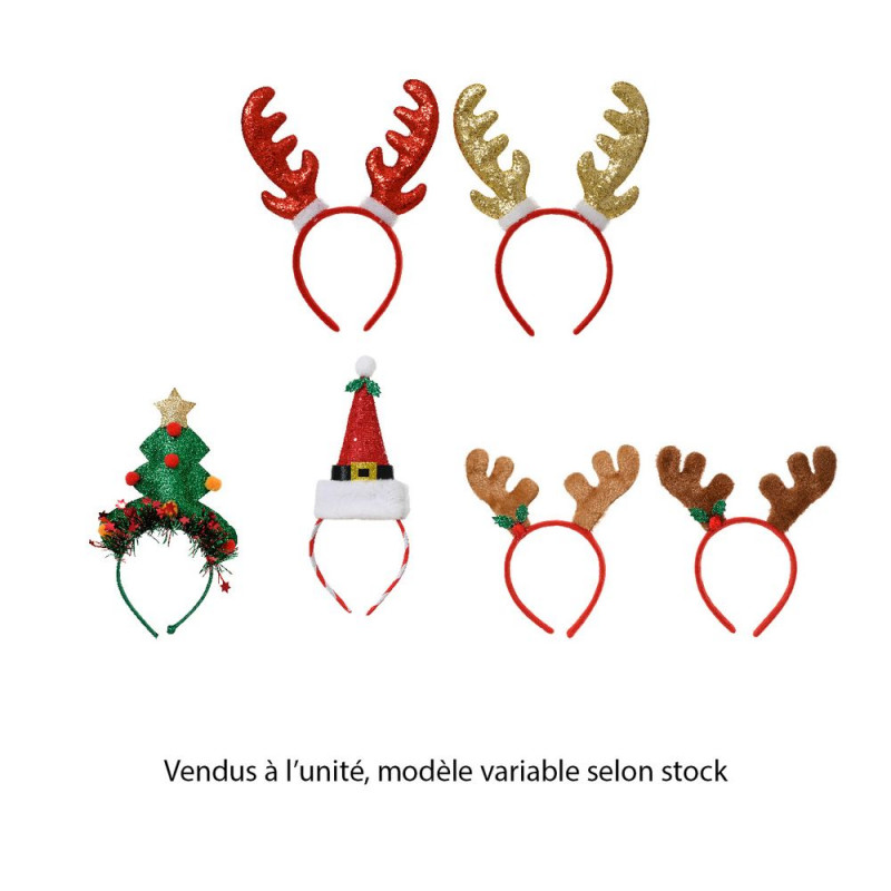 Serre-tête pour décoration de Noël, modèle variabl