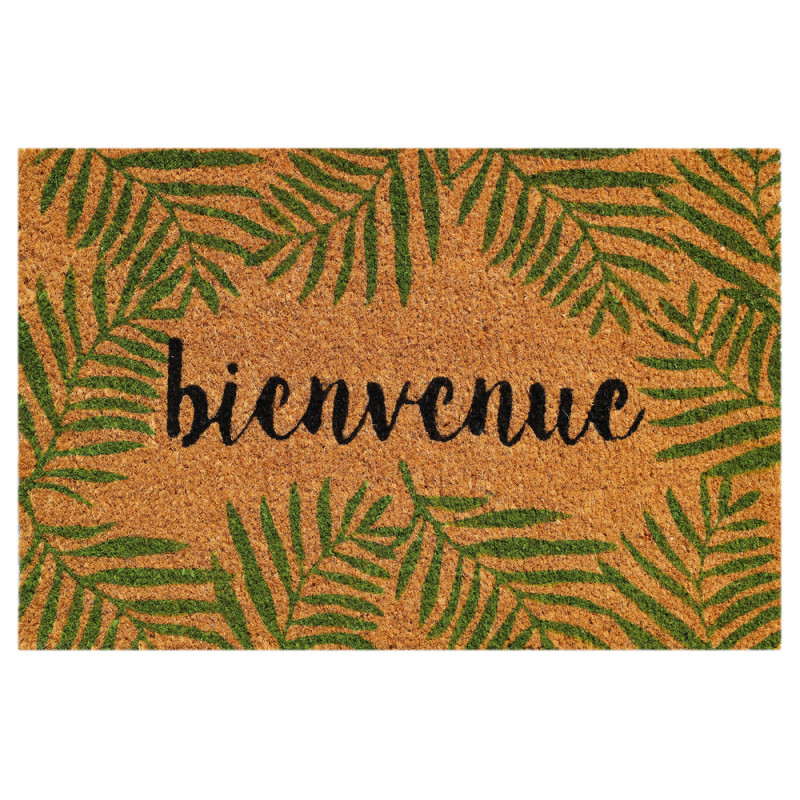 Paillasson en fibre de coco 'Coconeo feuillage' -