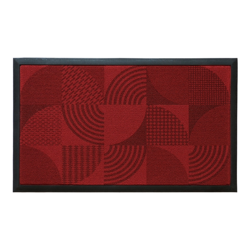 Paillasson 'Gien 3D', coloris rouge - L. 76xl. 46c