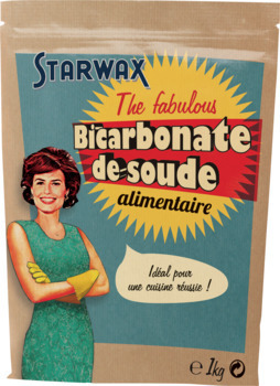 Bicarbonate de soude alimentaire 1kg Fabulous