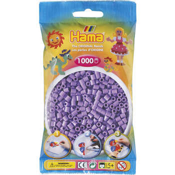 Sachet 1000 perles Midi: violet