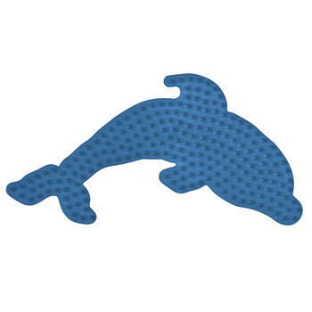 Petite plaque dauphin bleue