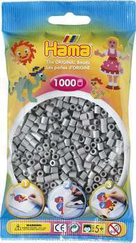 Sachet 1000 perles Midi: gris