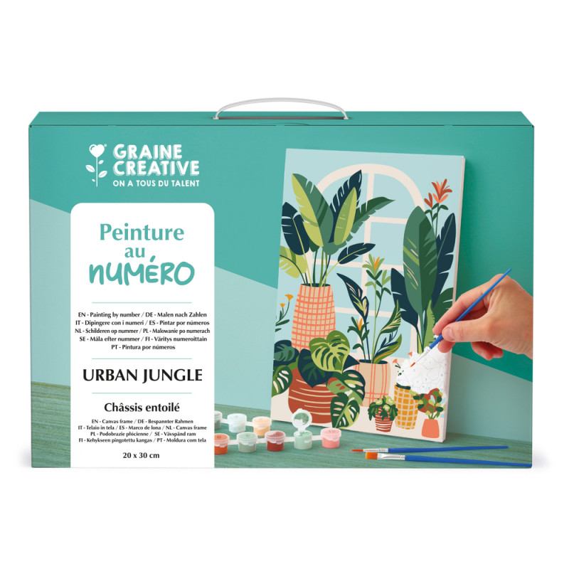 Peinture au numero - urban jungle