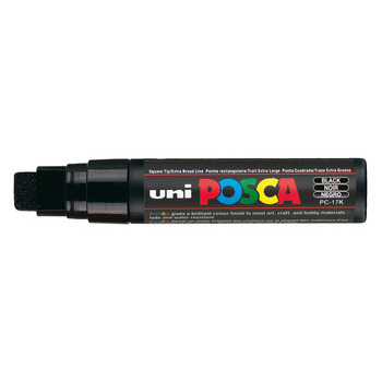 Marqueur peinture pointe extra-large biseautée Noi