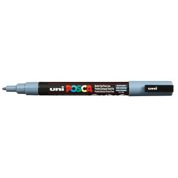 Marqueur peinture pointe fine conique Gris ardoise