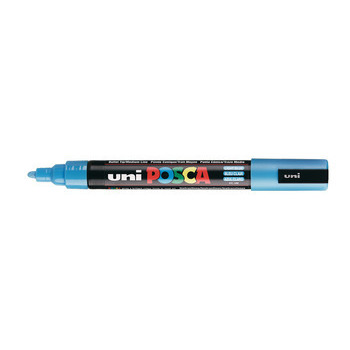 Marqueur peinture pointe moyenne conique Bleu clai