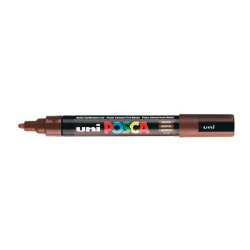 Marqueur peinture pointe moyenne conique Marron