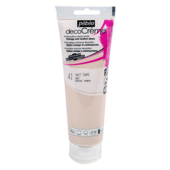 Peinture DecoCreme, 120ml - Taupe