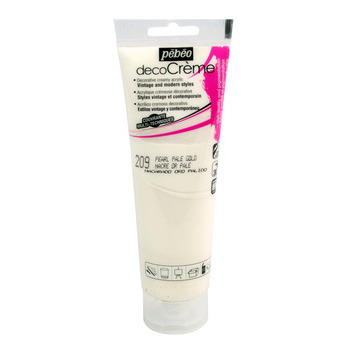 Peinture Décocrème : or pâle 120 ml