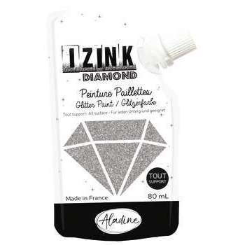 Peinture Izink Diamond, 80ml - Argenté