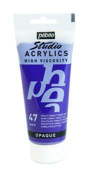 Studio Acrylics : 100ml violet cobalt