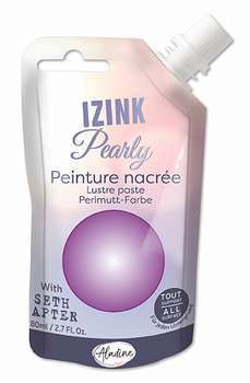 Peinture Izink pearly lavande