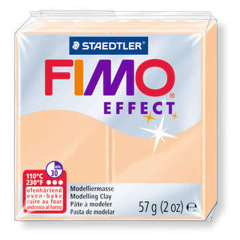 Pâte Fimo effect 57 g : pastel pêche