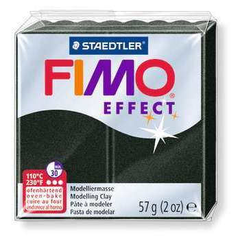 Pâte Fimo effect 57 g : Noir