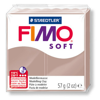 Pâte Fimo Soft, 57 g - taupe