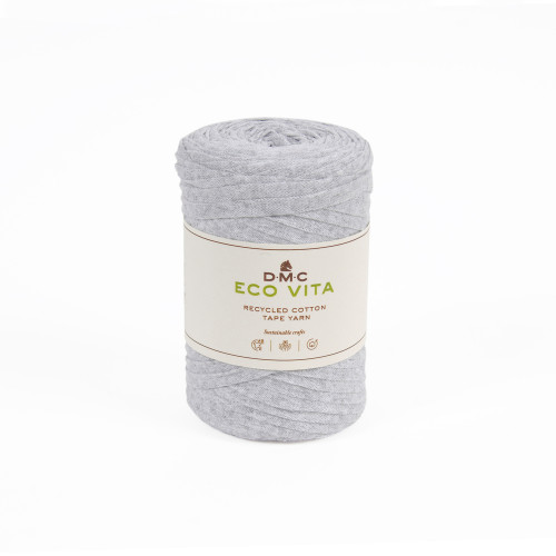 Fil Eco Vita Tape 250gr pour crochet et tricot, co