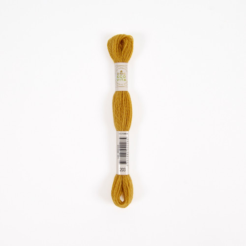 Fil de laine organique à broder Eco Vita 360 color