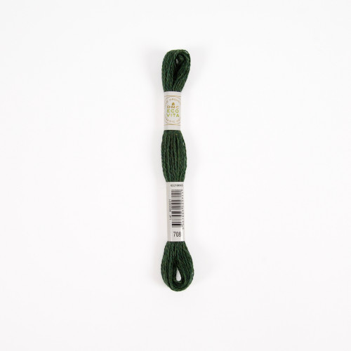 Fil de laine organique à broder Eco Vita 360 color