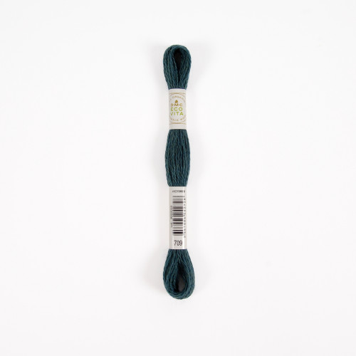 Fil de laine organique à broder Eco Vita 360 color