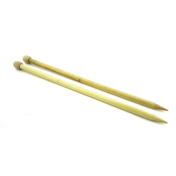 Aiguilles à tricoter bambou 12mm