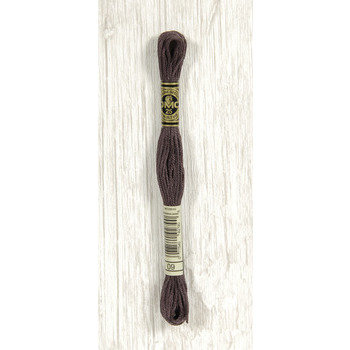 Echevette de coton mouliné spécial, 8m - Brun bism