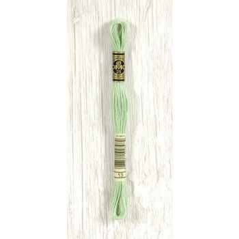 Echevette de coton mouliné spécial, 8m - Wasabi -