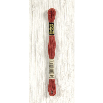 Echevette de coton mouliné spécial, 8m - Poudre d'