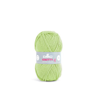 Pelote à tricoter Knitty 4 en acrylique coloris ve