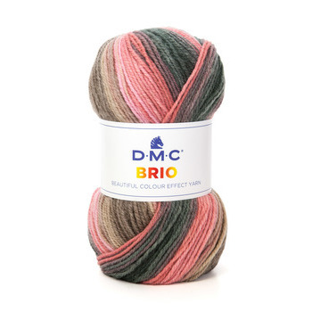 Pelote DMC Brio en laine et acrylique coloris mixt