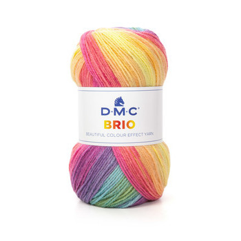 Pelote DMC Brio en laine et acrylique coloris mixt