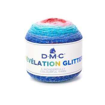 Pelote DMC Révélation Glitter en laine et acryliqu