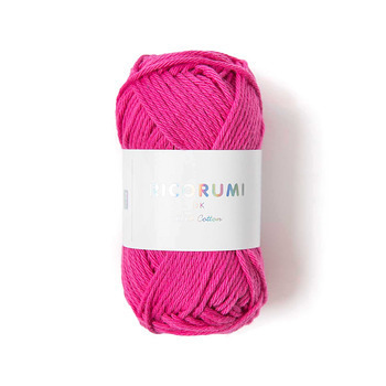 Pelote créative Ricorumi 100 % coton fuchsia - 57,