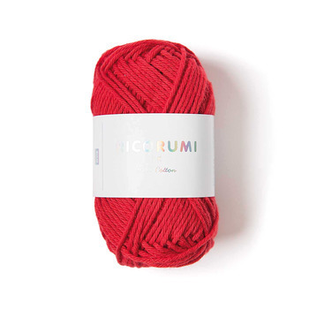 Pelote créative Ricorumi 100 % coton rouge - 57,5