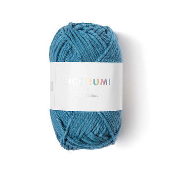 Pelote créative Ricorumi 100 % coton coloris jean