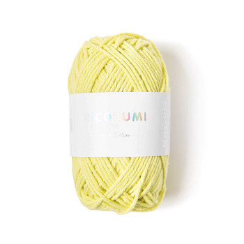 Pelote créative Ricorumi 100 % coton vert clair -